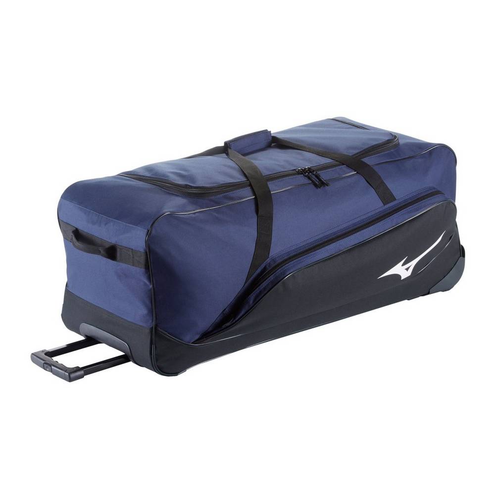 Mens Mizuno MX Equipment Wheel G2 Baseball Bag Navy Philippines (ZESMCB941)